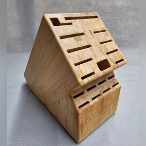 19 slot knife block